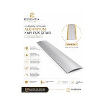 Kendinden Yapışkanlı Alüminyum Kapı Eşik Çıtası Parke Geçiş Profili 82 Cm Çoklu Renk