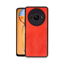Redmi A3 4g Kılıf Aras Deri Kapak - Kırmızı Bz8683140744038