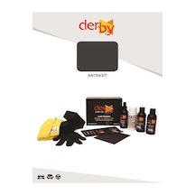 Derby Antrasit Oto Torpido Plastik Trim Aksam Boyama 4 Lü Set