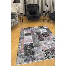 Valencıa-1511 Kaymaz Taban Dekoratif Modern Yıkanabilir Kolay Temizlenen Salon Balkon Mutfak Halısı Kilim Yolluk