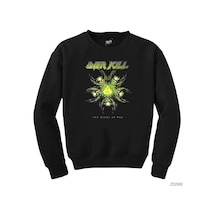 Overkill The Wings Of War Siyah Sweatshirt