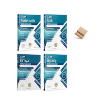 11. Sınıf Matematik Fizik Kimya Ve Biyoloji 4lü Set Bilgi Sarmal Soru Bankası + Telefon Standı