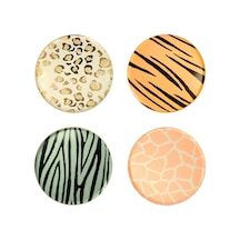 Meri Meri - Safari Animal Print Side Plates - Safari Tabak - S - 8'li