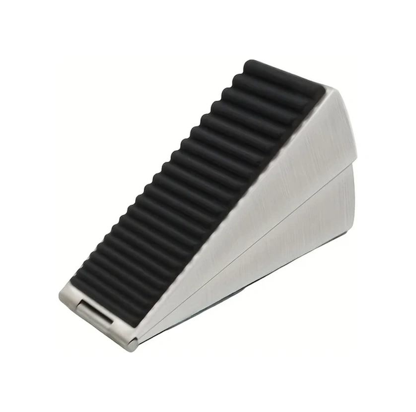 Hightower Silvery Heavy Duty Paspas Kapı Stoppır: Rüzgara Dayanıklı Siyah Kauçuk Kapı Takozu