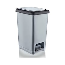 Plastik Slim Pedallı Çöp Kovası 15 Litre