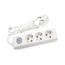 Viko 3 Lü 5 Mt Anahtarlı Multilet Priz