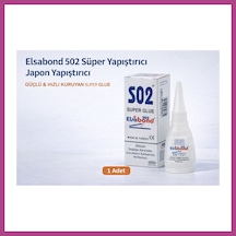 Gees Global Elsabond 502 Süper Yapıştırıcı Japon Yapıştırıcı 20g Güçlü Hızlı Kuruyan Super Glue 1 Adet Gbzs