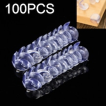Sones 100 Adet Bebek Masası Köşe Güvenlik Örtüsü Pedi Yarım Küre Şekli Çocuk Masası Çarpışma Önleyici Koruyucu Yastık Çift Taraflı Yapışkanlı Çok Renkli