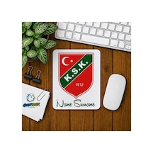 Kişiye Özel Karşıyaka Spor Baskılı Oyuncu Mousepad 0158