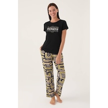 Pierre Cardin 8817 Believe Kadın Kısa Kol Pijama Takımı 001