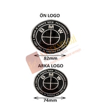 Bmw Kaput Ve Bagaj Logo G20,g28,g30,g31,g32,g38 50yıl Siyah 8274m