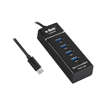 S Link Sl Usb C63 Usb3.1 Type C To 4Port 3.0 Çevirici Hub
