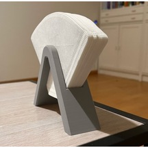 Kahve Filtre Kağıdı Standı - 3d Yazıcı Baskı Mutfak Düzenleyici Şık Filtre Tutucu