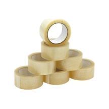 24 Adet 45mm X 100mt Şeffaf Koli Bandı Süper Kalite Koli Bantı 68c33