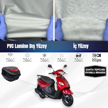 Apec Ps3 Motosiklet Branda Çanta Topcase Uyumlu Motor Brandası