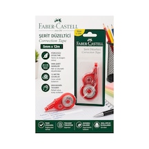 Şerit Daksil Beyaz 5mmx12 Metre 1 Adet Faber Castell Şerit Düzeltici Şerit Silici Yazı Silici Büro Ofis Okul