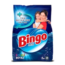 Bingo Toz Çamaşır Deterjanı Renkliler ve Beyazlar 26 Yıkama 4 KG