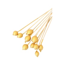 Yapay Çiçek Deposu 10lu Gauri Fruit On Steam Gold Altın Renk Gold