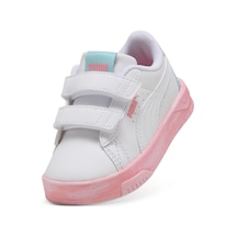 Puma Jada Classic Space Bel V Ps Çocuk Günlük Spor Ayakkabı Ayakkabı Beyaz Beyaz