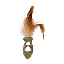 Eastland 6.5 x 3.5 CM  Catnipli Tüylü Balık Kedi Oyuncağı