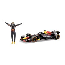 1:24 Oracle Red Bull Racing Rb19 Figürlü Formula 1 Yarış Arabası - 1-max Verstappen