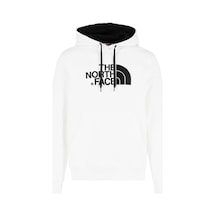 The North Face Drew Peak Pullover Erkek Beyaz Kapüşonlu Sweatshirt