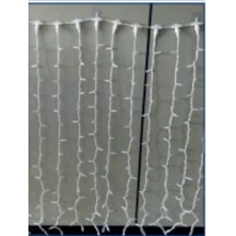 Ip65 2 2mt Perde 400led 3000k Beyaz Kablolu Sabit Yılbaşı