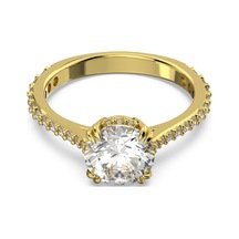 5642621 Swarovski Yüzük Constella:rıng Rnd M Whıte/gos 58 Metalik