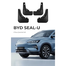 Byd Seal U Uyumlu 4lü Oto Paçalık Çamurluk Koruyucu Siyah Set