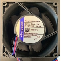 EBMPAPST 3280JNPR 92x92x38 MM 80V DC 6.1 W 3 Kablolu Fan