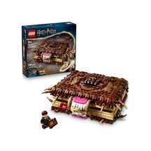 Potter Isıran Canavar Kitap 76449-9 Yaş Ve Üzeri Kız Ve Erkek Çocuklar İçin Canavar Kitap Aksesuarlı Bir Neville Longbottom Minifigürü İçeren Yaratıcı Oyuncak Yapım Seti 518 Parça