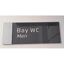 Dekoratif Wc Yönlendirme Tabelası - Erkek