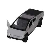 Fy6358-12d 1 36 Metal Çekbırak Sesli Işıklı Tesla Gri