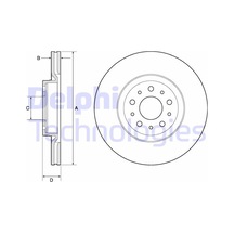 Ön Fren Aynası Disk Fıat Egea 16 1.0 1.3 Mtj 1.4 1.5 1.6 Mtj 5 Bijon Dış:284mm K:24mm 51990127519962385199623952017292