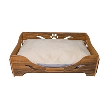 Allday Ahşap Kedi Yatağı 35-45-6cm