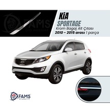 Kia Sportage Uyumlu Krom Bagaj Alt Çıtası 2010-2015 P. Çelik
