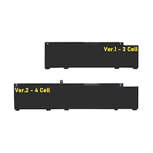 Dell G3 3500 Notebook Bataryası - Pili / Retro - Ver.2 - 4 Cell