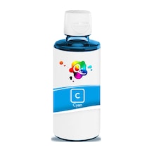 QC HP Smart Tank Plus 570 Uyumlu Yazıcı Mürekkebi 135ml C Cyan Mavi Dye