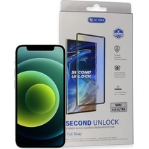 Newface Samsung Galaxy Uyumlu  S23 Ultra Durable Full Glue Curved Cam