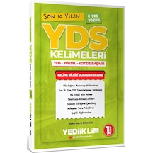 Yediiklim Yayınları Son 10 Yılın Yds Kelimeleri 1.kitap