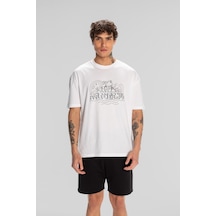 Kappa Logo Fred Erkek T-shirt-beyaz Kappa Logo Fred Erkek T-shirt-beyaz