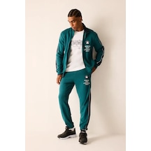 Defacto Nba Boston Celtics Yan Şeritli Standart Fit Dalgıç Kumaş Jogger H7761ax26augn1020 Yeşil-gn1020
