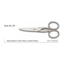 Europe Kalın Nakış Makası Süper Kalite No:4.5 11,43 Cm Fdaae