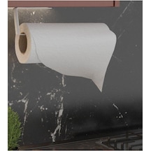 Metal Beyaz Yapışkanlı Kağıt Havluluk Yapışkanlı Havlu Askılığı, Banyo Askısı Yapışkanlı Havlul