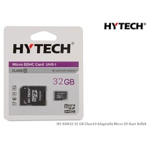 Hytech Hy-Xhk32 32 Gb Class10 Adaptörlü Micro Sd Kart Bellek