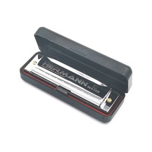 Hermann Mayer Hm10c Silver Harmonica - Domajör Mızıka
