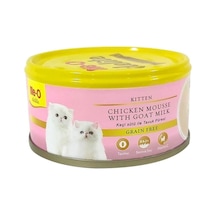Me-O Delite Tavuk ve Keçi Sütü Tahılsız Jelly Yavru Kedi Maması 6 x 80 G