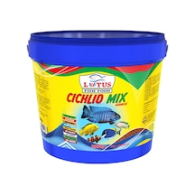 Lotus Cichlid Mix Astaxanthin Algea Karışık 3 Kg Kova Balık Yemi