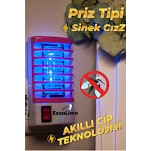 Priz Tipi Elektrikli Tabletsiz Sinek Öldürücülü Gece Lambası