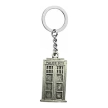 Doctor Who Tardıs Figürlü Unisex Anahtarlık Zamanın Ve Mekânın Anahtarı